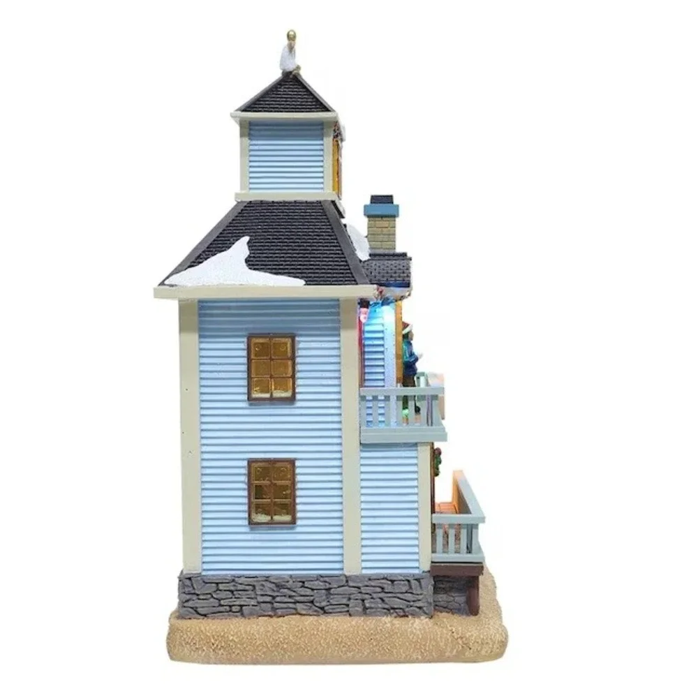 Carole Towne Cara's Chowder House Christmas Village Illuminated Musical 2024 NIB